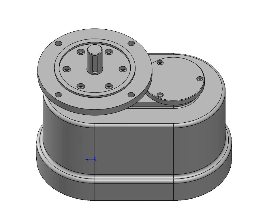 9千瓦齿轮式气动马达